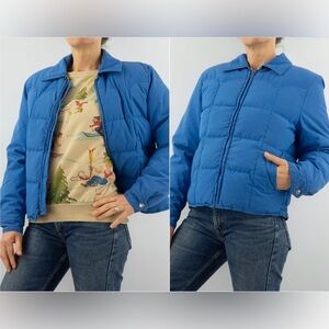 Mole Women’s ALAEXIS Snowboard Gear Light Blue Puffer Jacket Size XL US